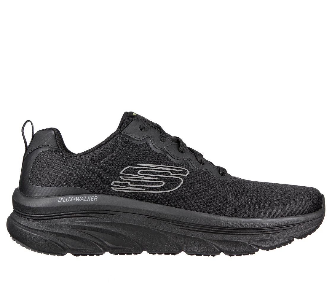 D'LUX WALKER - SCRAMBLER, BLACK Footwear Lateral View