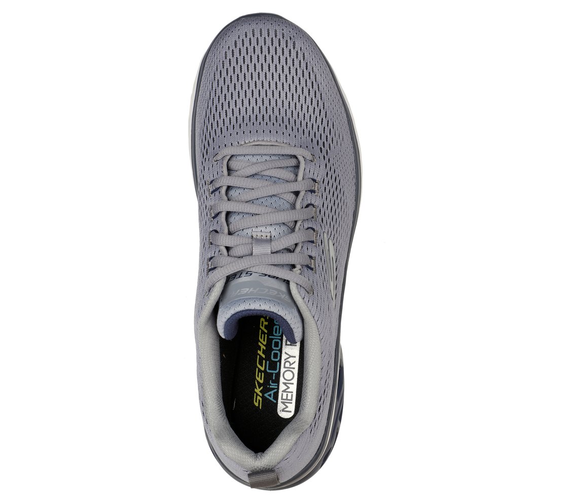 GLIDE-STEP SPORT - WAVE HEAT, GREY/NAVY Footwear Top View