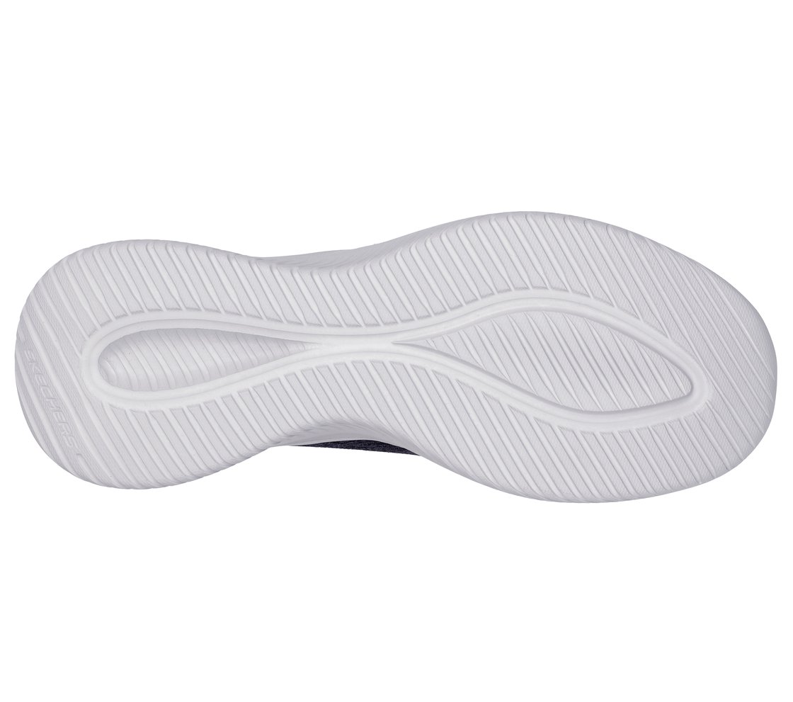 ULTRA FLEX 3.0 - HARSIK, BLACK/GREY Footwear Bottom View