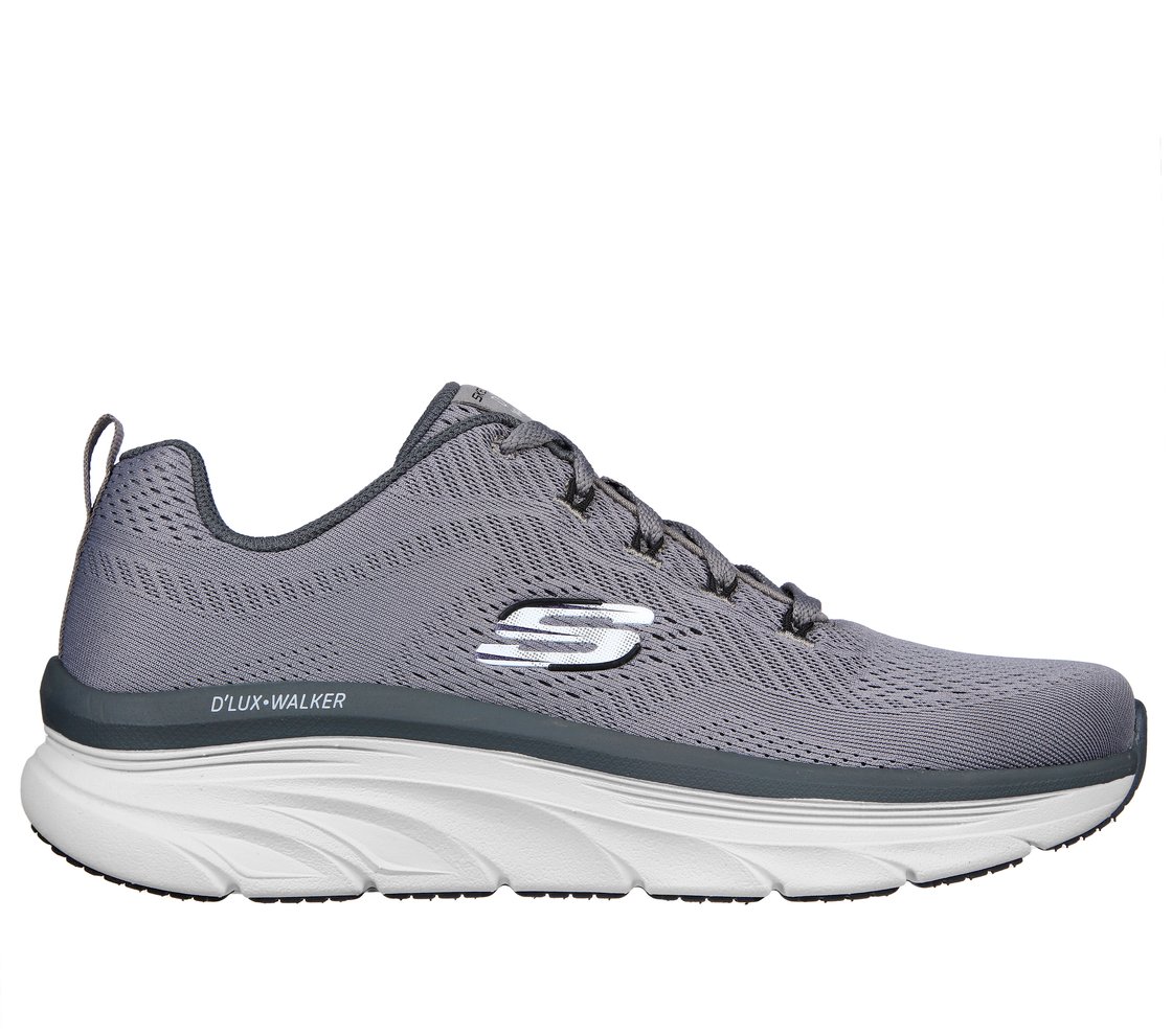D'LUX WALKER - MEERNO, GREY Footwear Lateral View