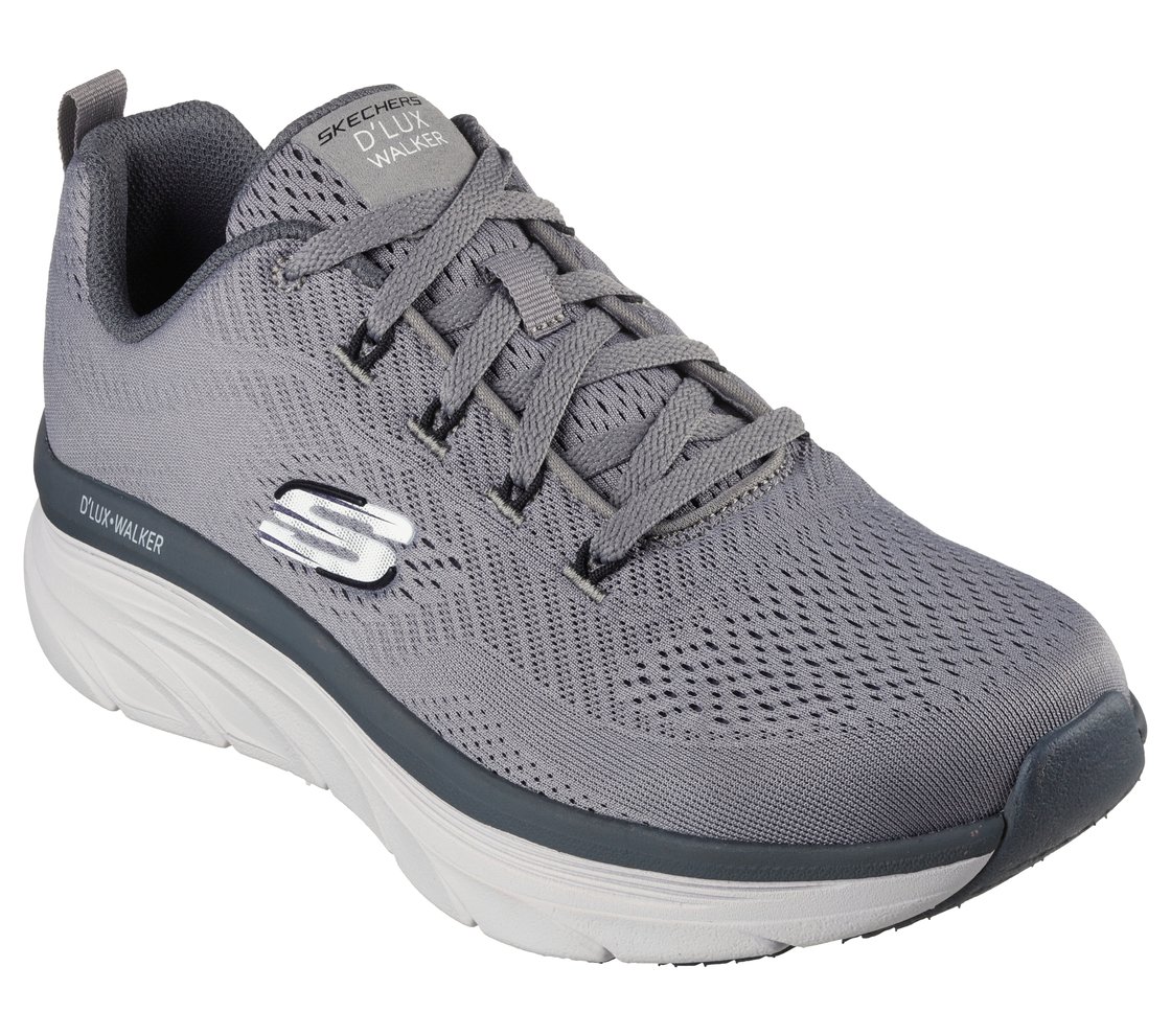 D'LUX WALKER - MEERNO, GREY Footwear Right View