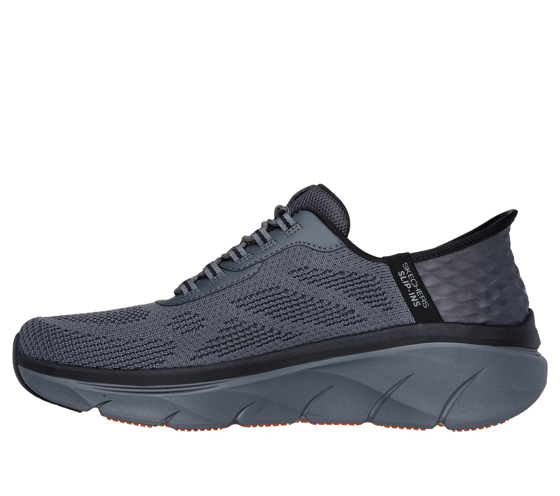 D'LUX WALKER 2.0 - REZINATE, CHARCOAL/ORANGE Footwear Left View
