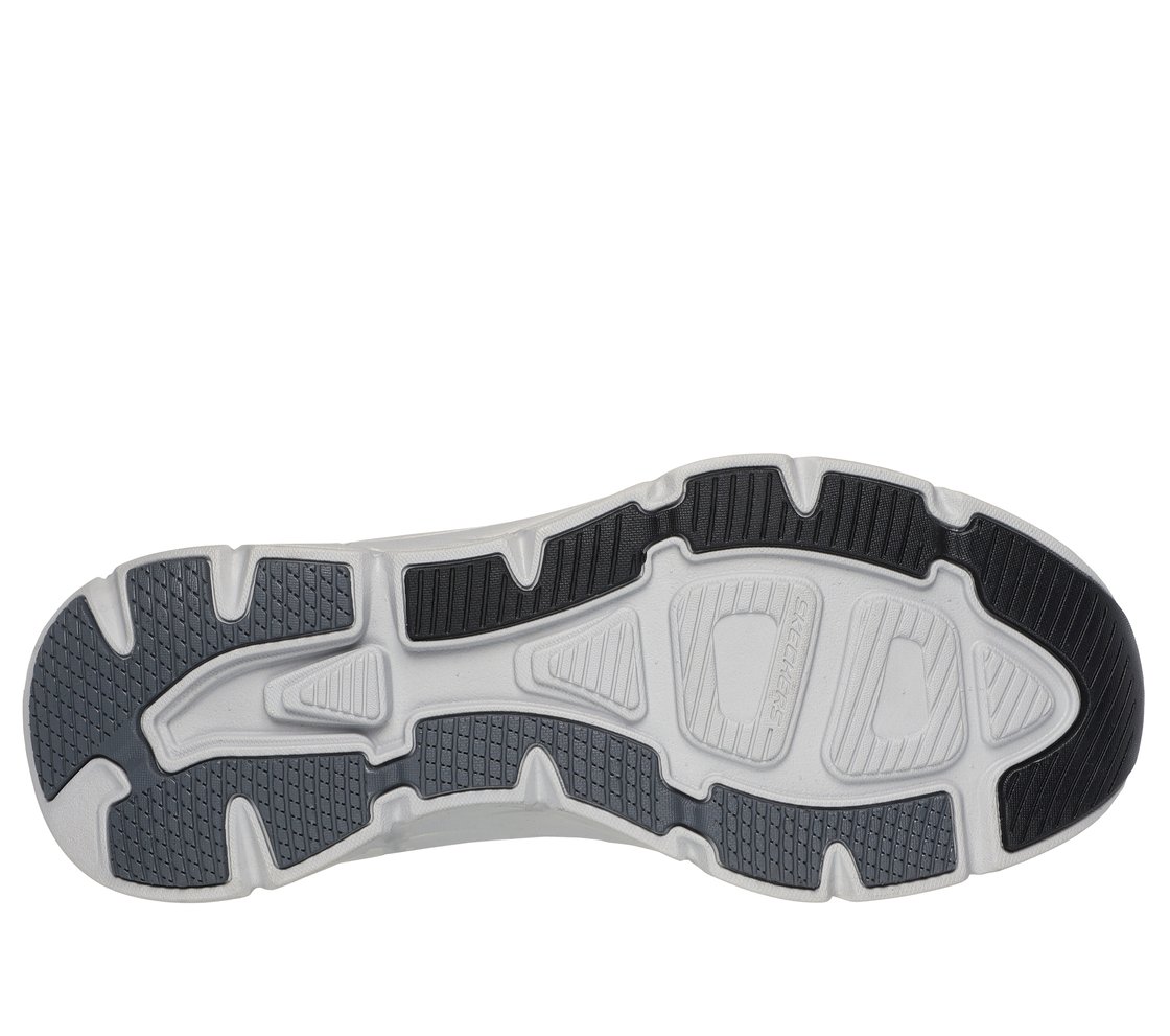 SKECHERS SLIP-INS RF: D'LUX WALKER 2.0 - REZINATE, Grey Footwear Bottom View