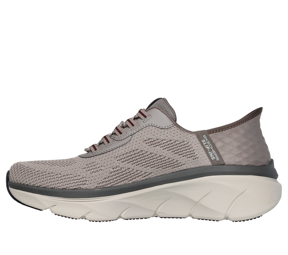 SKECHERS SLIP-INS RF: D'LUX WALKER 2.0 - REZINATE, TTAUPE Footwear Left View