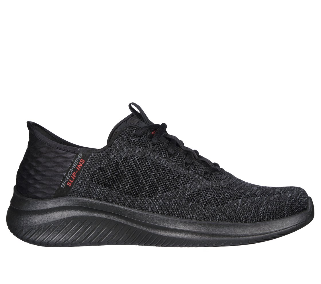 Skechers Slip-ins: Ultra Flex 3.0 - New Arc, BBLACK Footwear Lateral View