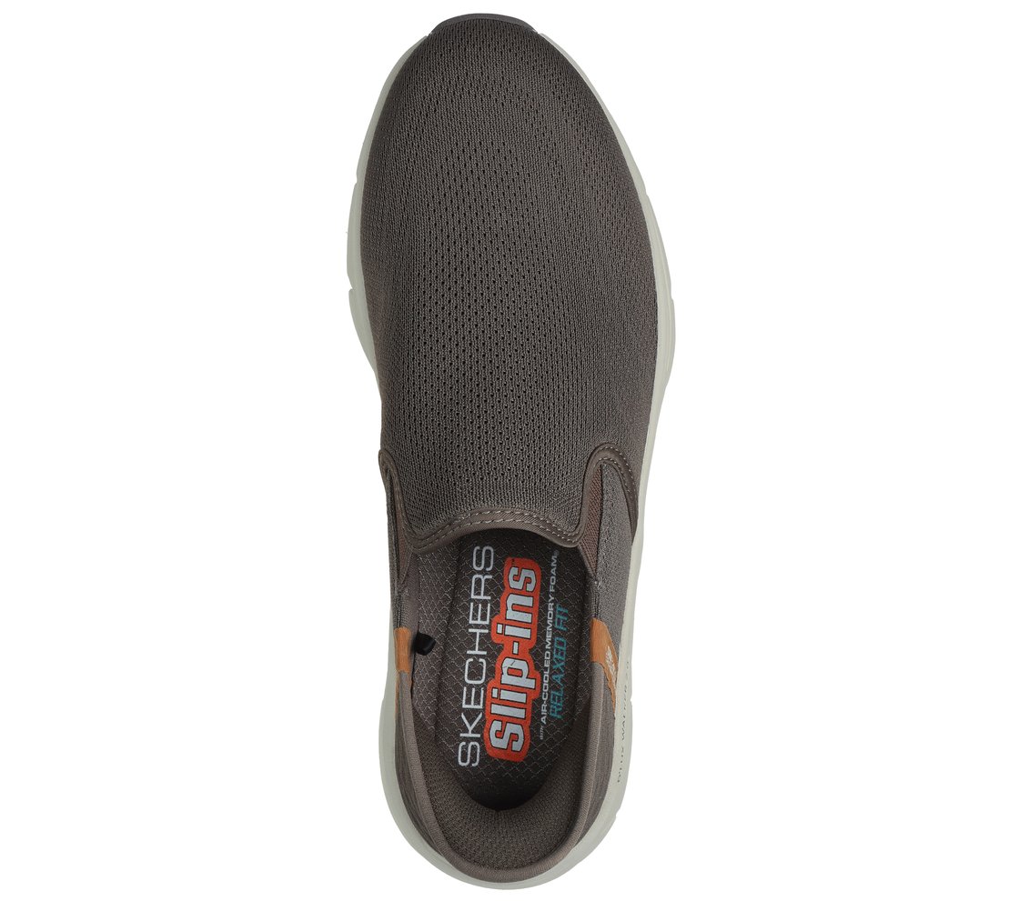 D'LUX WALKER 2.0 - REELER, BROWN Footwear Top View