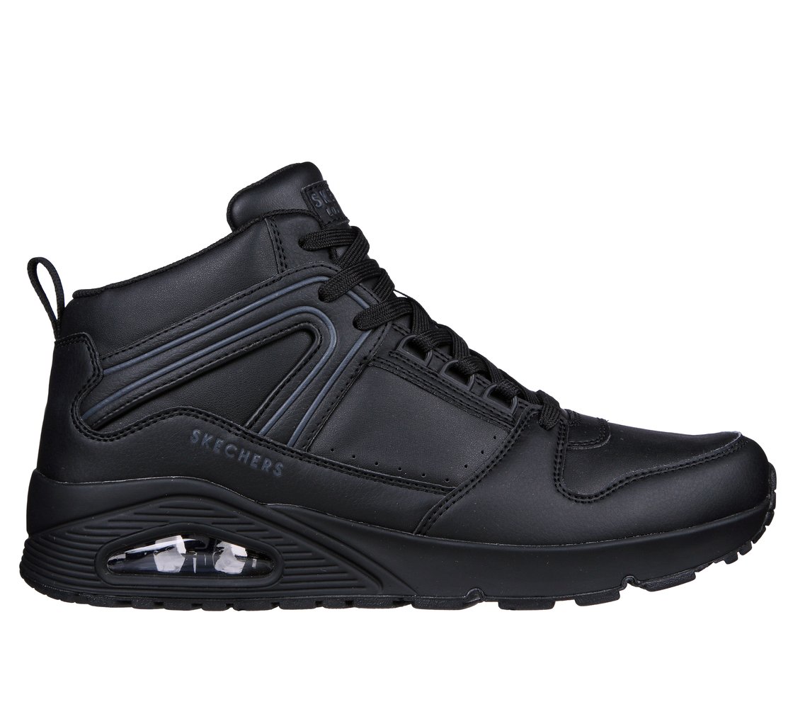 UNO - KEEP CLOSE, BLACK Footwear Lateral View