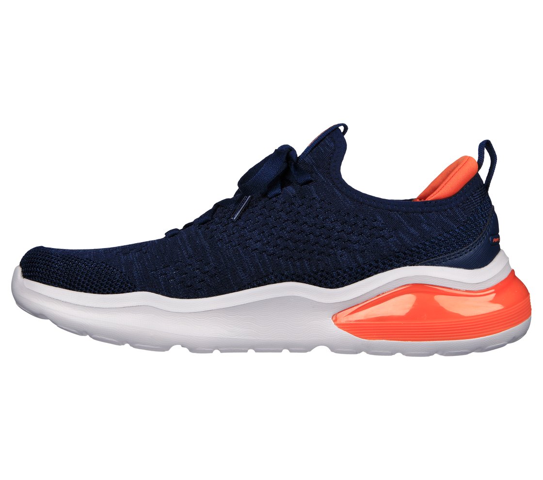 AIR CUSHIONING, NAVY/ORANGE Footwear Left View