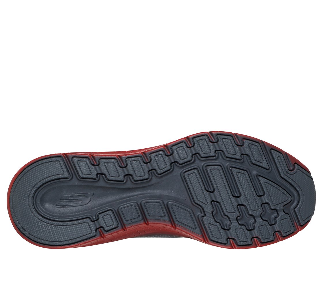 ARCH FIT 2, CHARCOAL/RED Footwear Bottom View