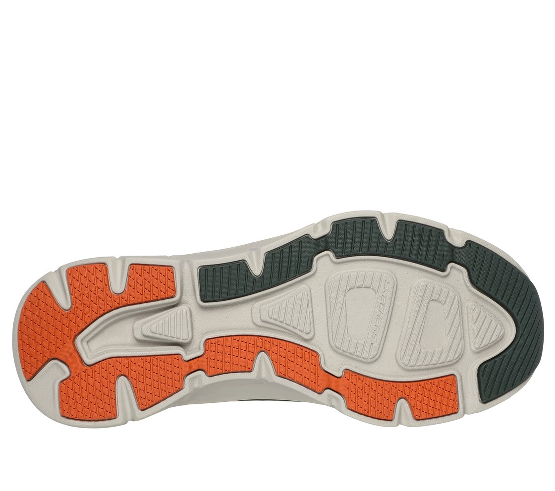 D'LUX WALKER 2.0 - SWAVE, OLIVE/ORANGE Footwear Bottom View