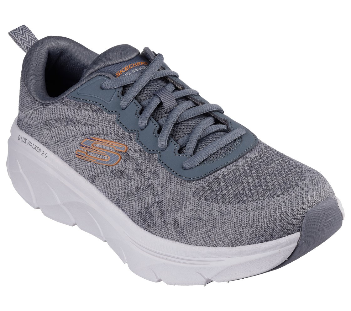 D'LUX WALKER 2.0 - WINTOR, GRAY/ORANGE Footwear Right View