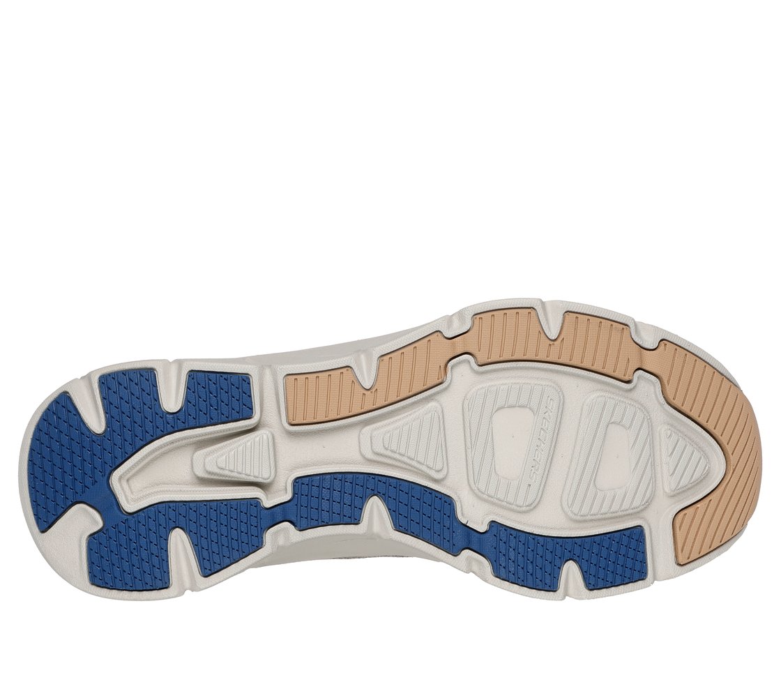 D'LUX WALKER 2.0 - WINTOR, TAUPE/NAVY Footwear Bottom View