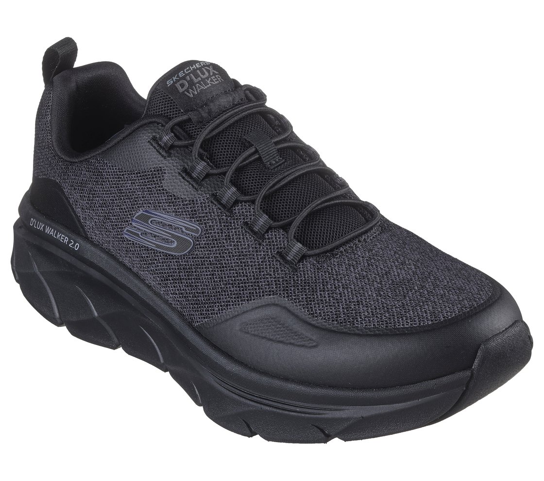 D'LUX WALKER 2.0 - STEADYWAY, BLACK Footwear Right View
