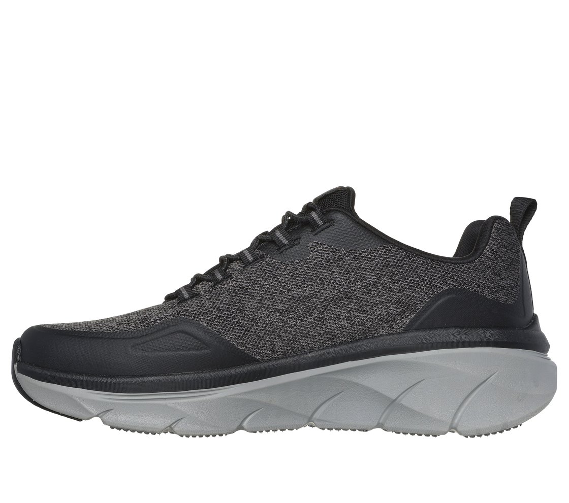 D'LUX WALKER 2.0 - STEADYWAY, BLACK/CHARCOAL Footwear Left View