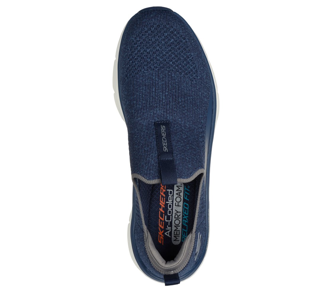 D'LUX WALKER 2.0 - RANDER, NAVY/GRAY Footwear Top View