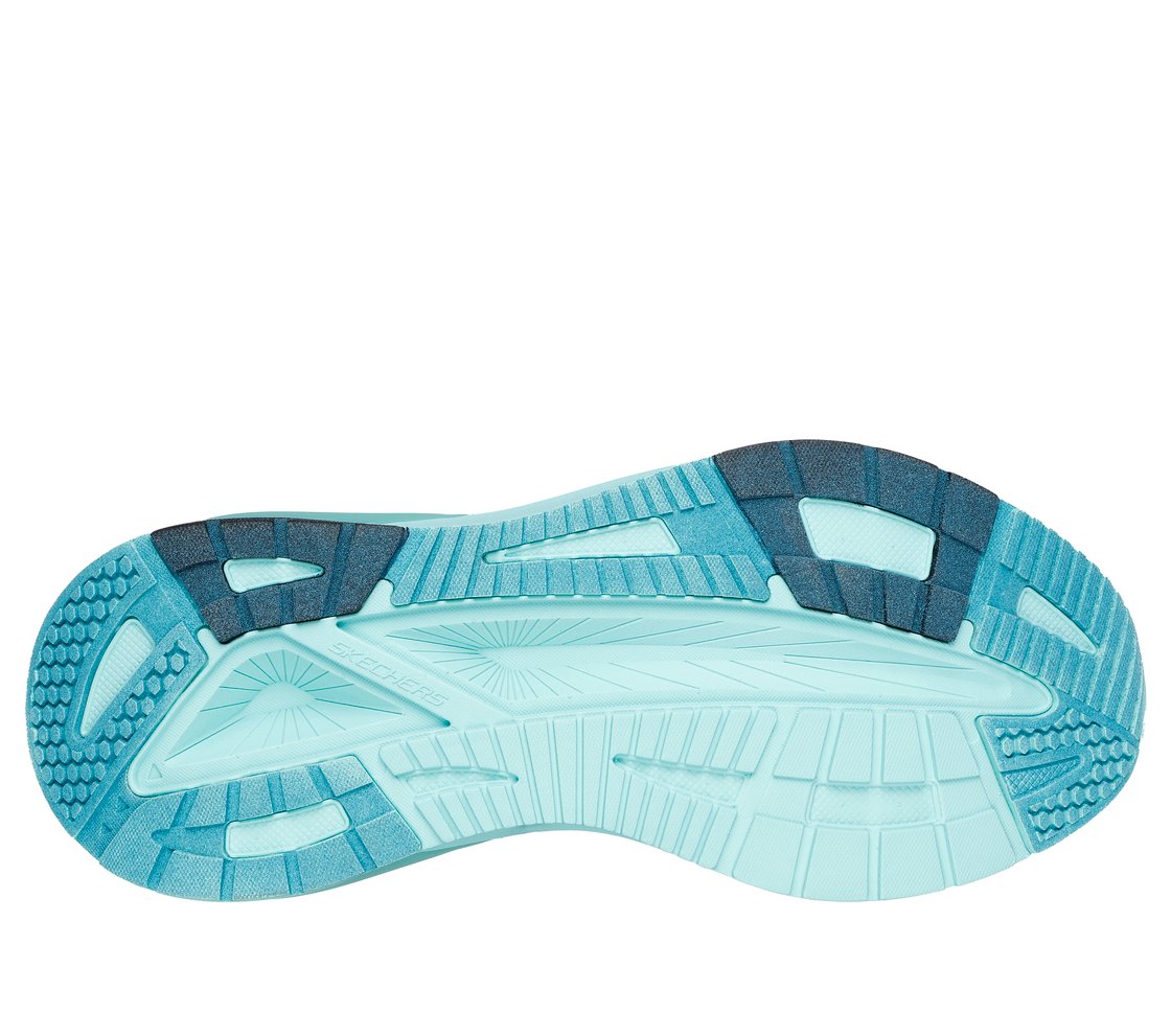 OCTUS - OVEK, WHITE/AQUA Footwear Bottom View