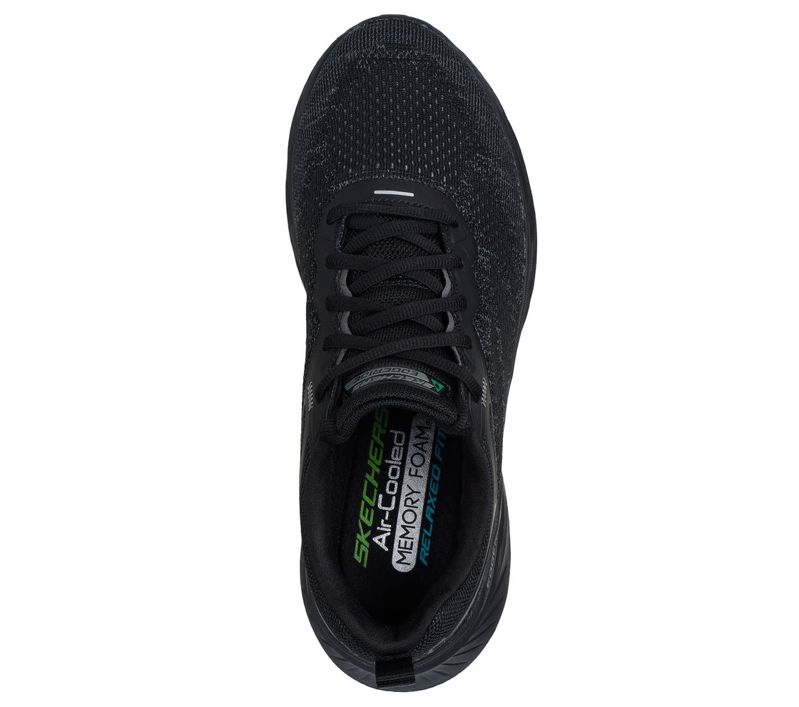 EDGERIDE - EXXO, BLACK Footwear Top View
