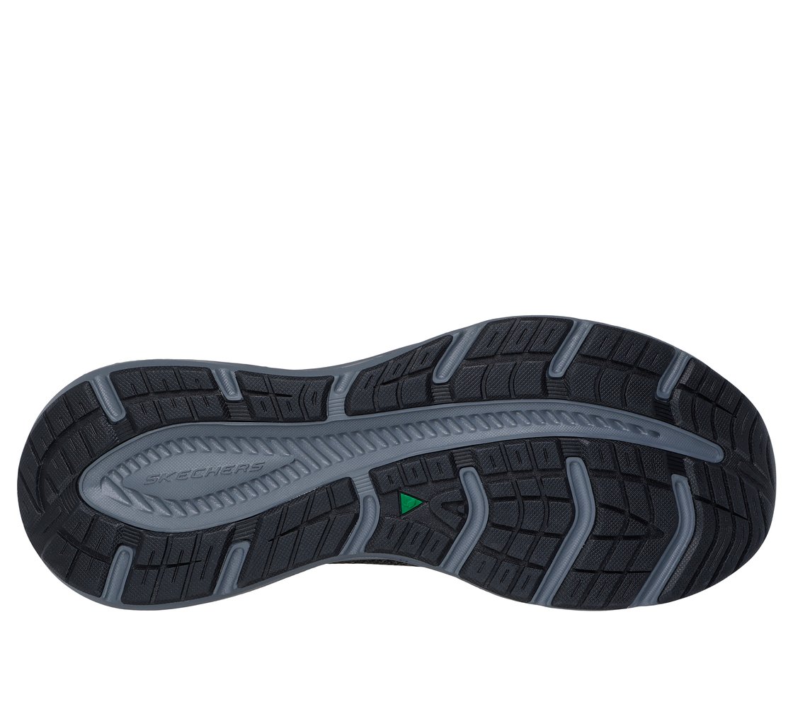 EDGERIDE - COMMISSIONER, BLACK/CHARCOAL Footwear Bottom View