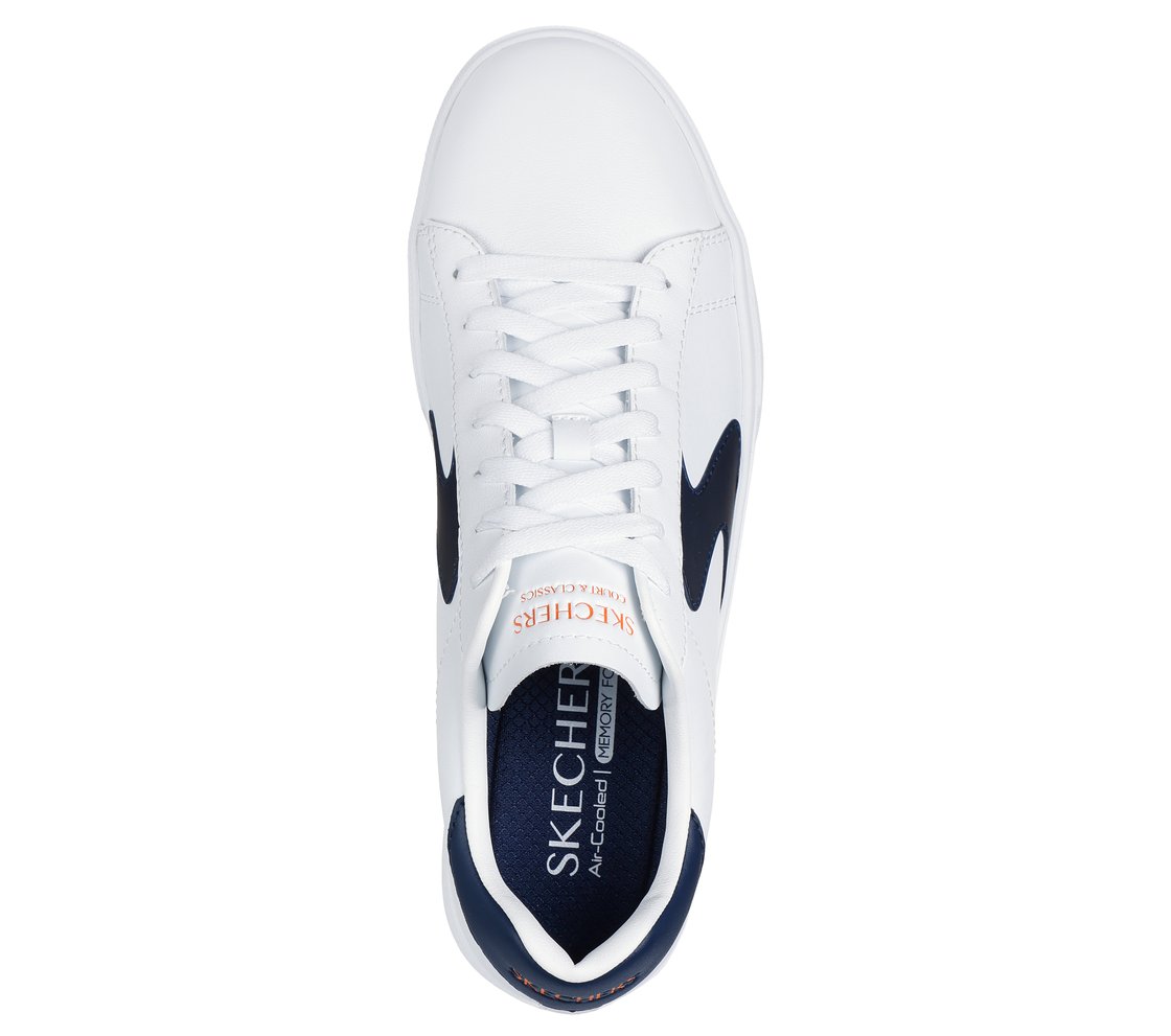 EDEN LX - REMEMBRANCE, WHITE/NAVY Footwear Top View