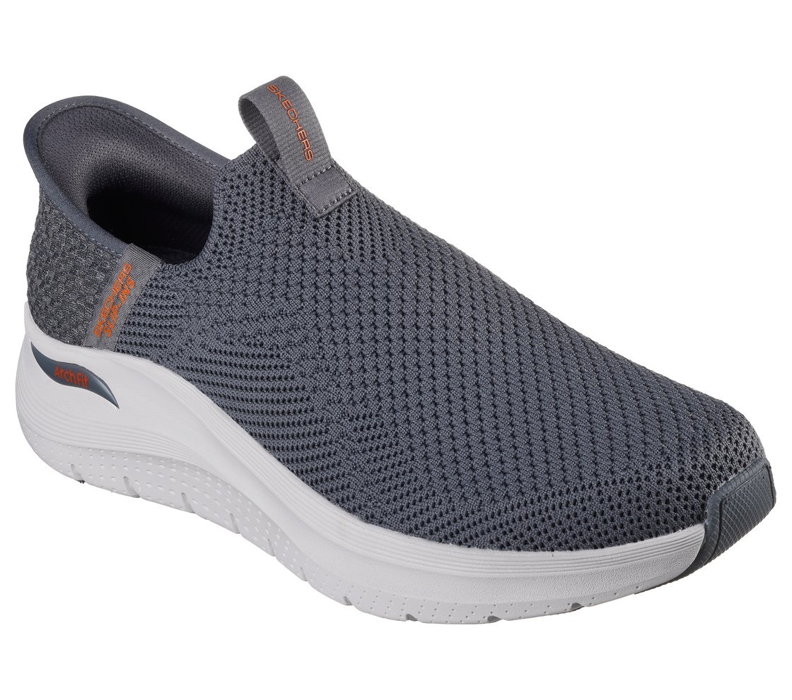 ARCH FIT 2.0 - CRAYN, CHARCOAL/ORANGE Footwear Right View