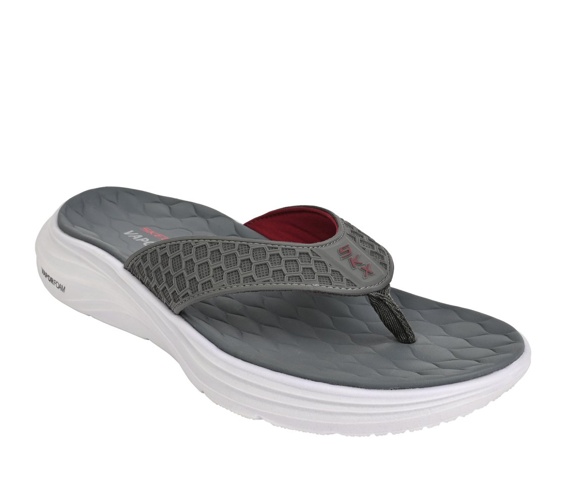 VAPOR FOAM, CHARCOAL / BURGUNDY Footwear Right View
