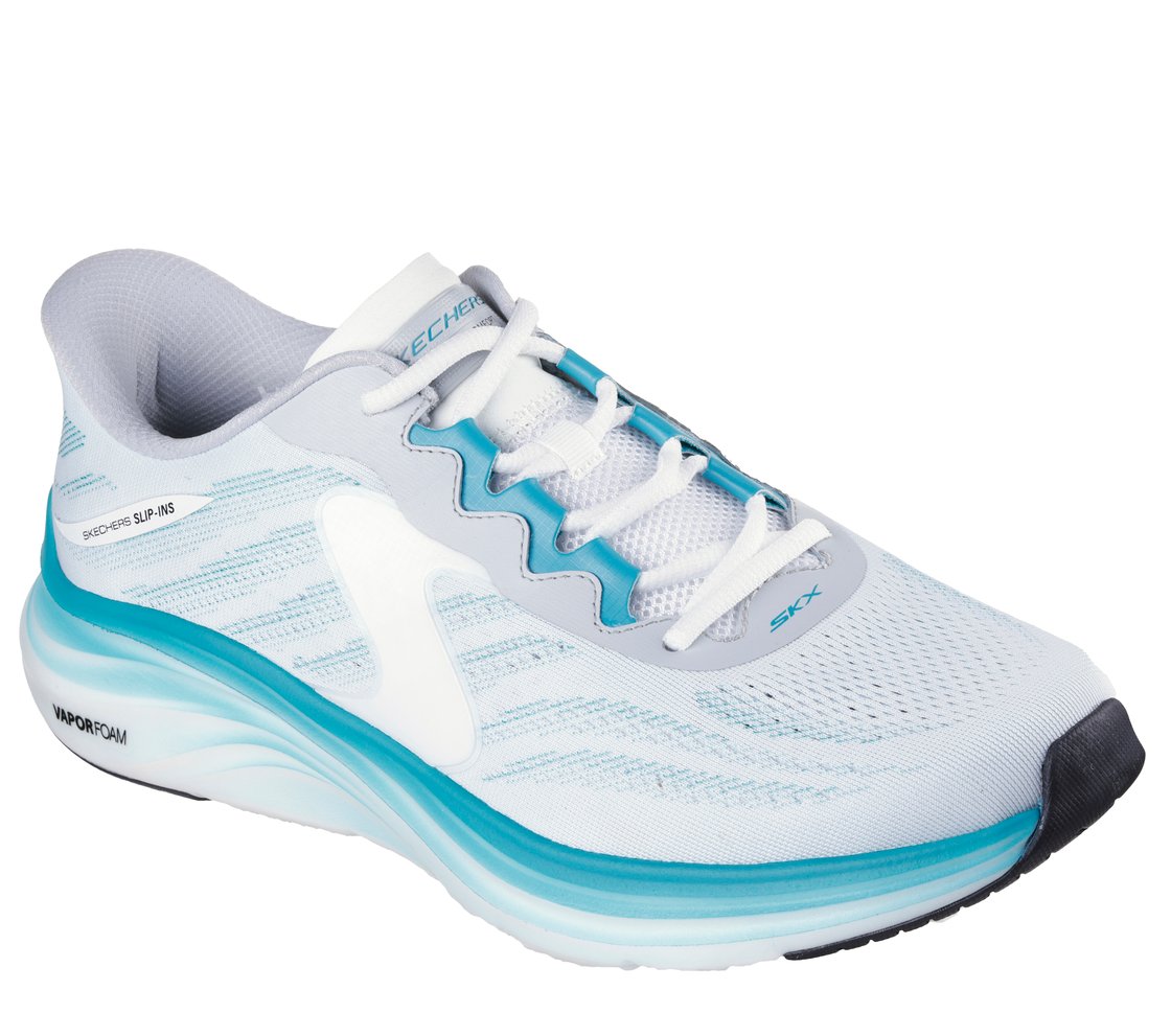 VAPOR FOAM, WHITE/TURQUOISE Footwear Right View