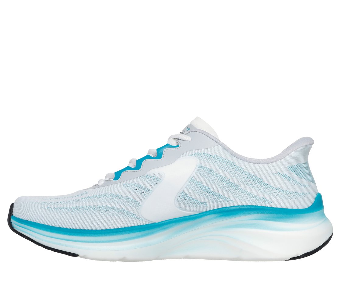 VAPOR FOAM, WHITE/TURQUOISE Footwear Left View