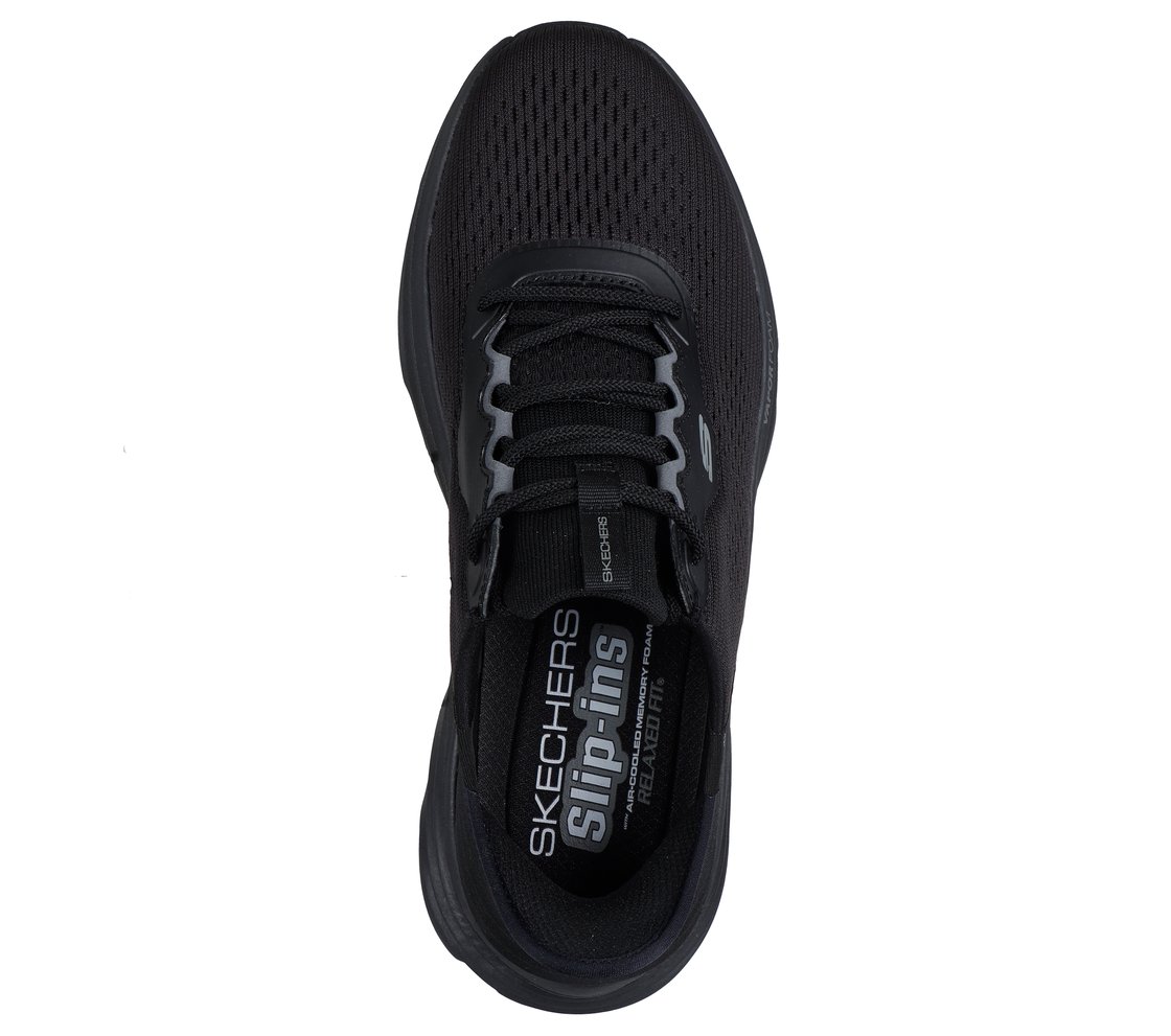 D'LUX VAPOR, BLACK Footwear Top View