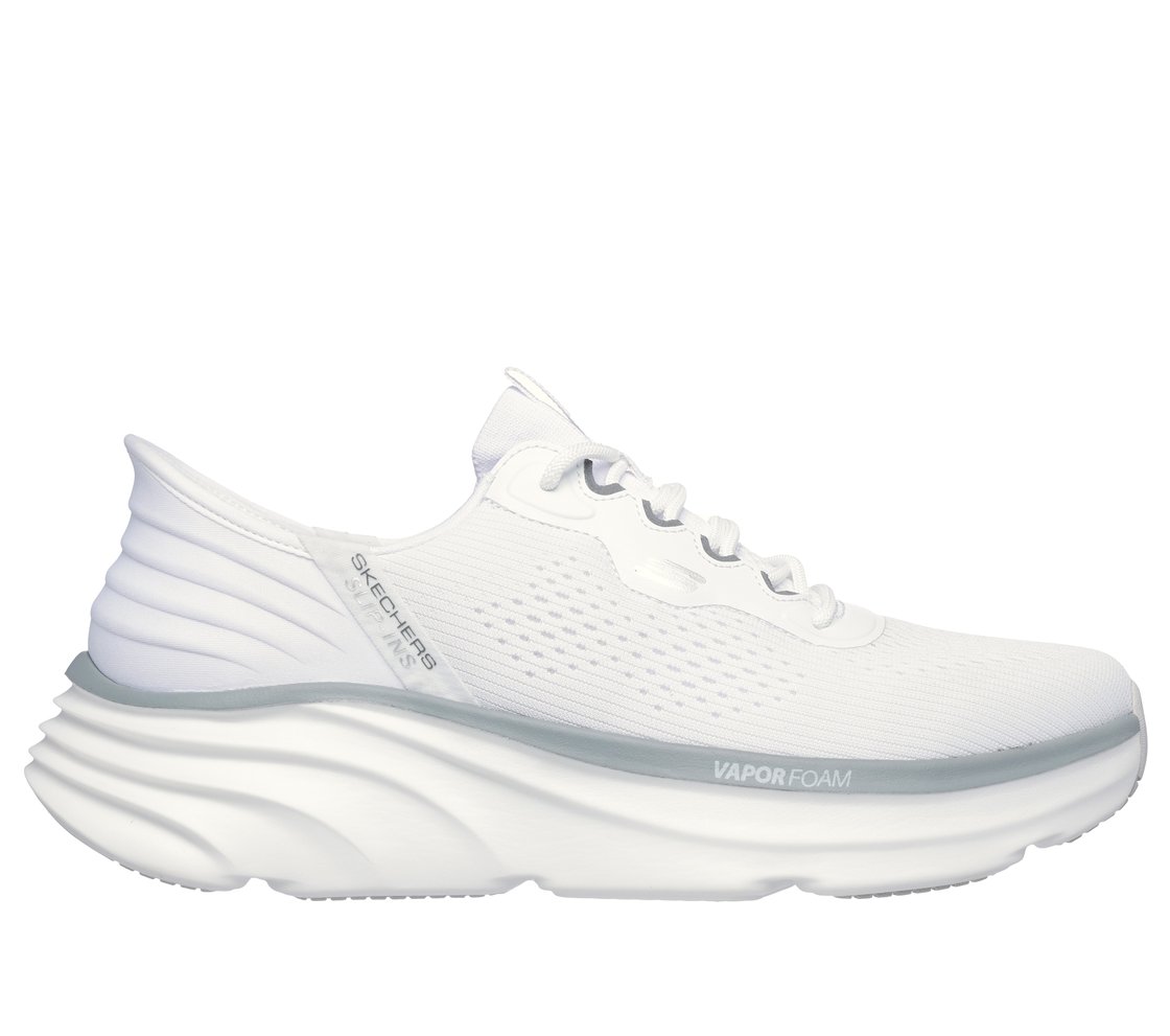 D'LUX VAPOR, WHITE/GRAY Footwear Lateral View