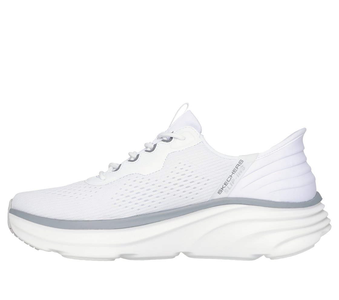 D'LUX VAPOR, WHITE/GRAY Footwear Left View