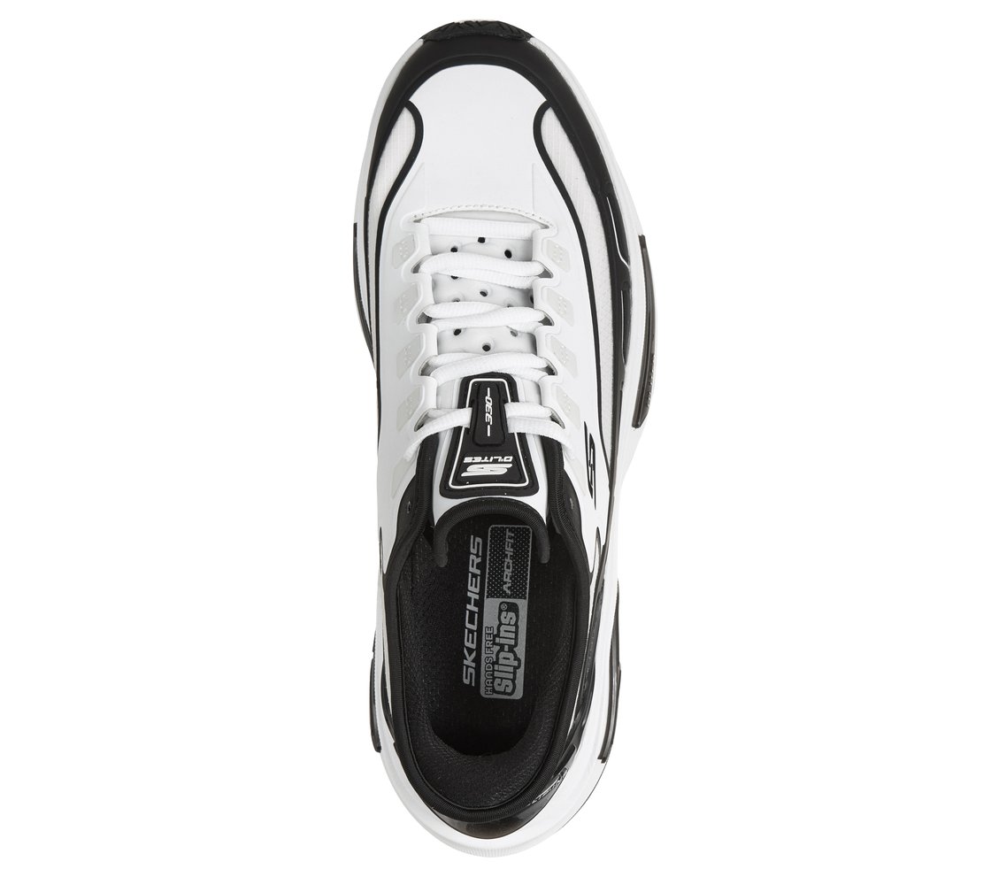 D'LITES 330 - D'LITES 330, WHITE BLACK Footwear Top View