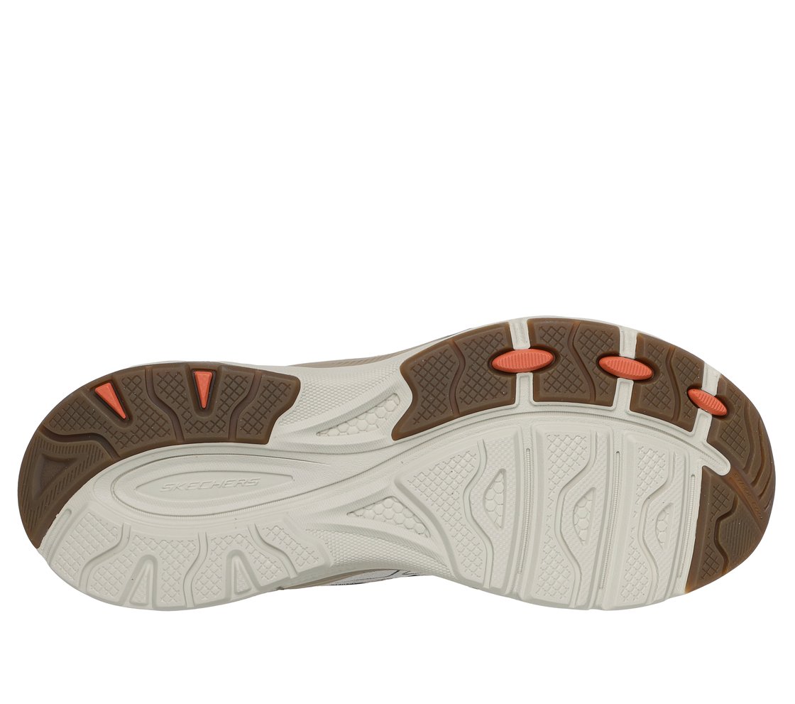 SKECH - GEL, TAUPE/MULTI Footwear Bottom View
