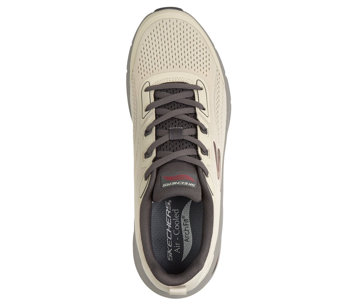 ARCH FIT 3.0, NATURAL/GREY Footwear Top View