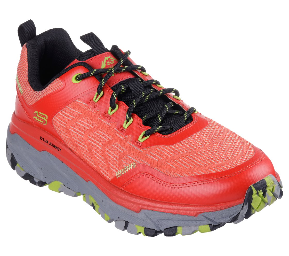 D'LUX JOURNEY, RED/ORANGE Footwear Right View