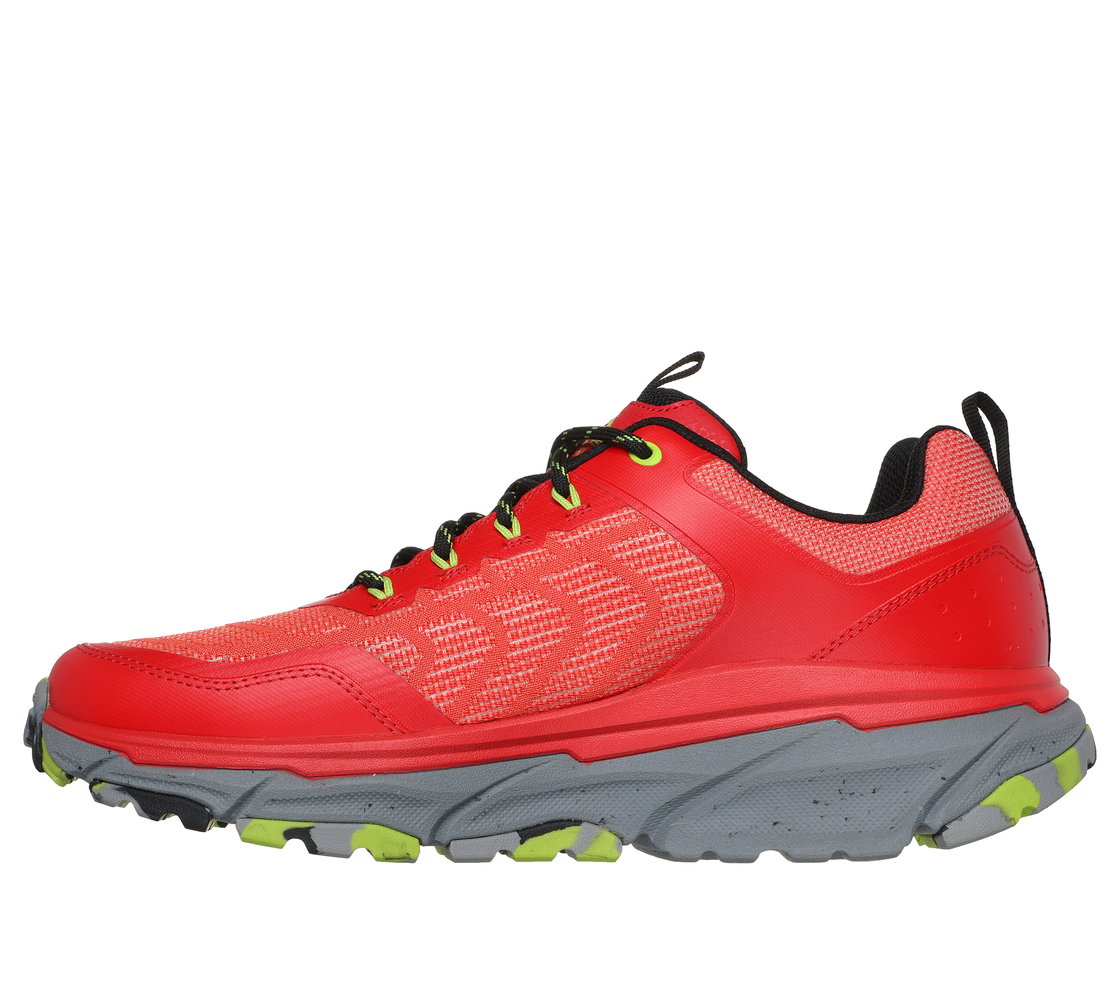 D'LUX JOURNEY, RED/ORANGE Footwear Left View