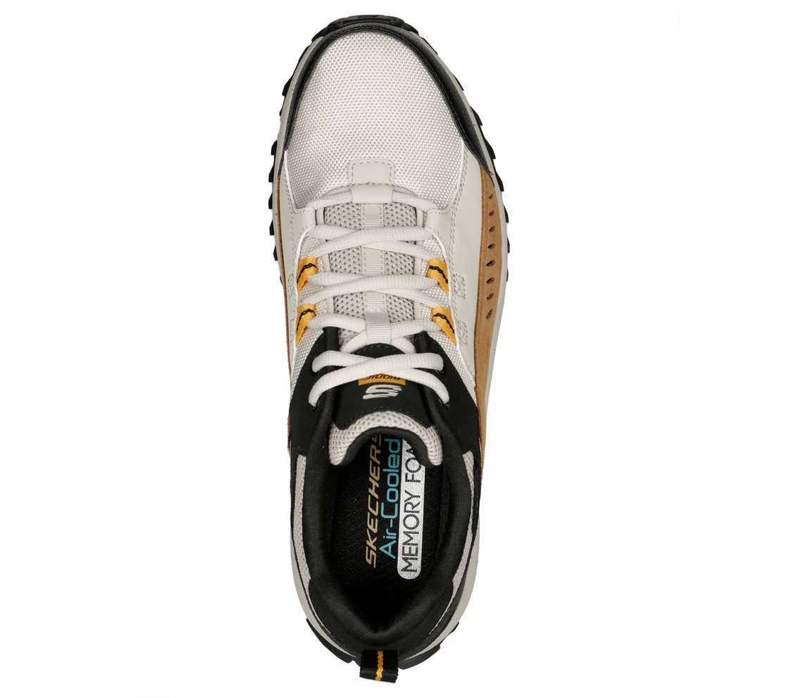 SKECHERS BIONIC TRAIL - ROAD, TAUPE/BLACK