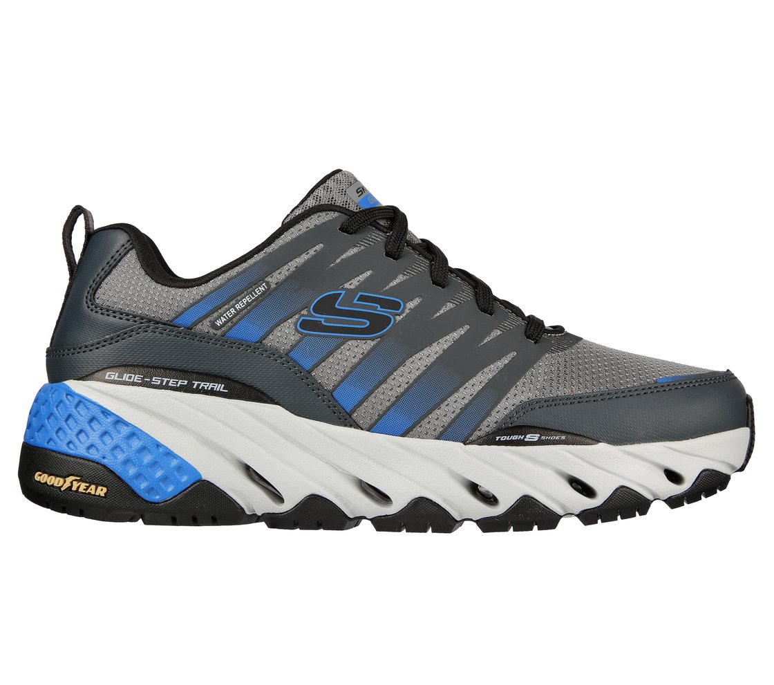 GLIDE-STEP TRAIL, CCHARCOAL Footwear Lateral View