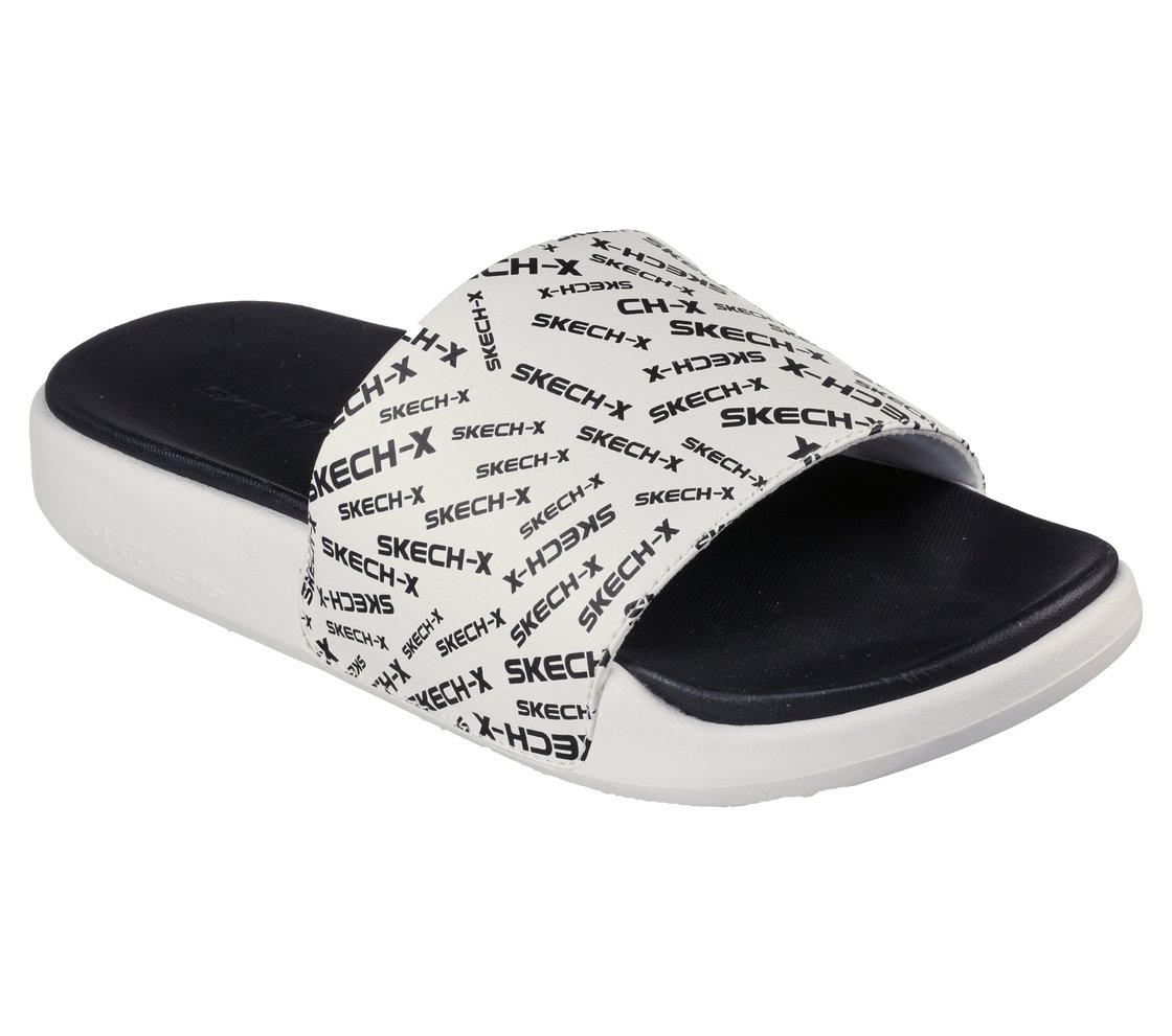 GAMBIX 2.0 - SKECH-X, WHITE BLACK Footwear Right View