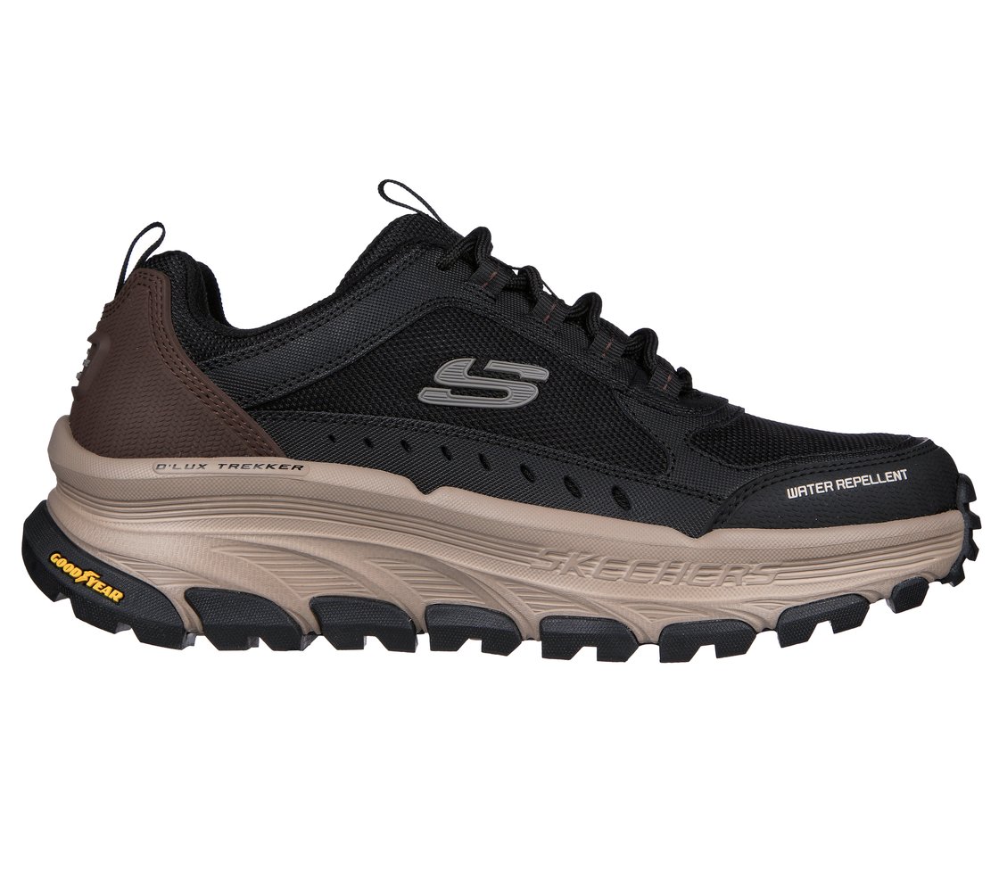 D'LUX TREKKER, BLACK/NATURAL Footwear Lateral View