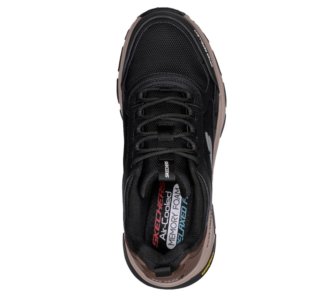 D'LUX TREKKER, BLACK/NATURAL Footwear Top View
