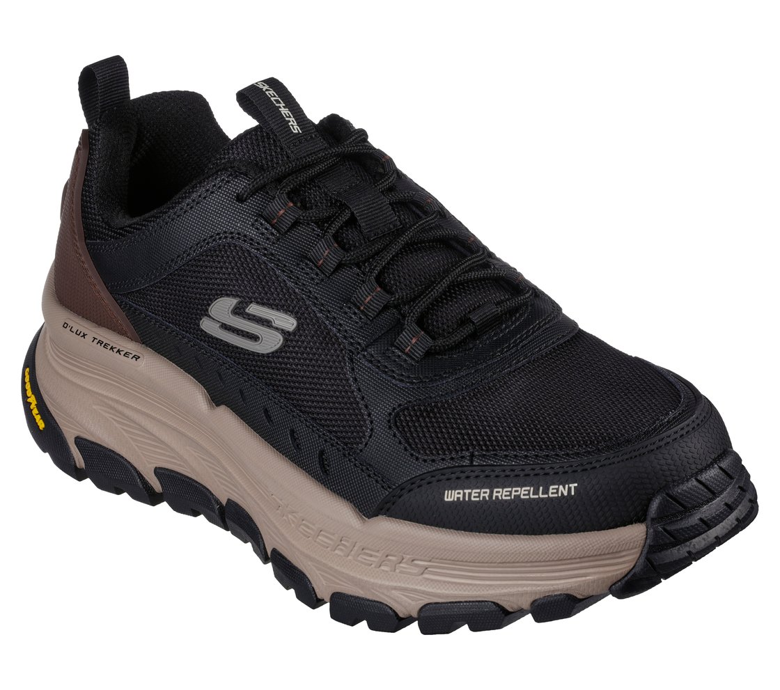 D'LUX TREKKER, BLACK/NATURAL Footwear Right View