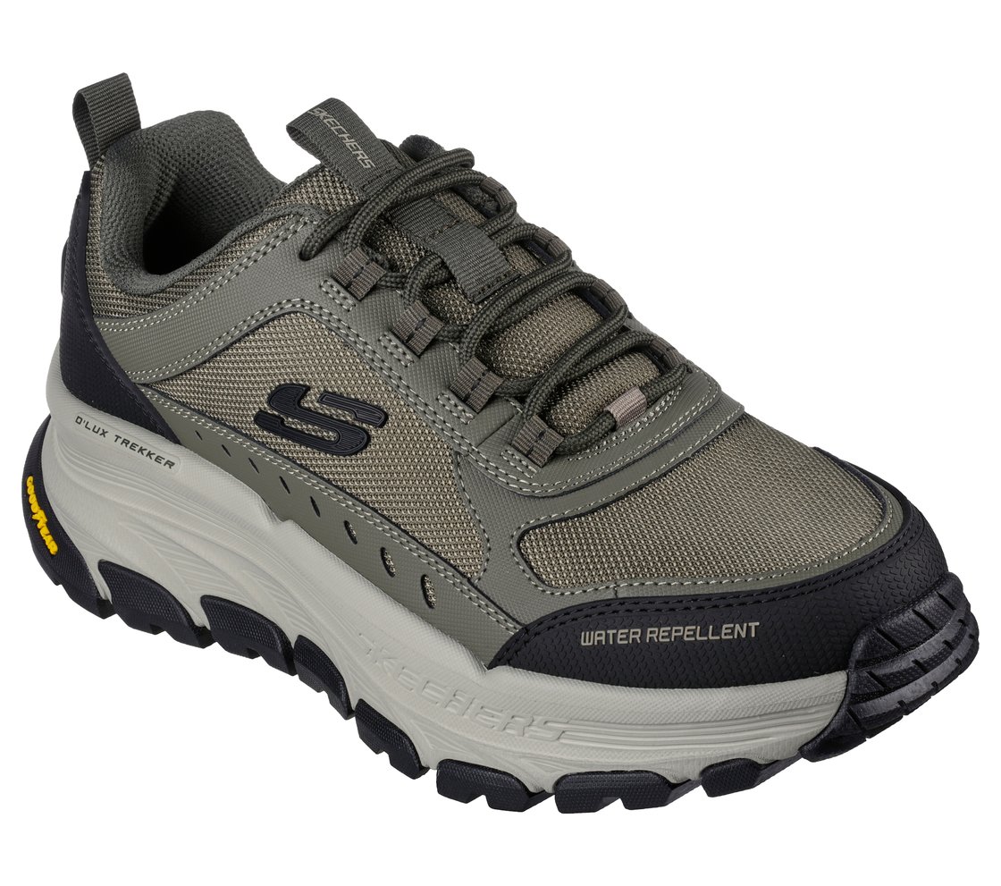 D'LUX TREKKER, OLIVE/MULTI Footwear Right View