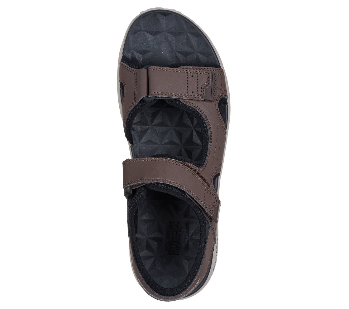 ESCAPE PLAN TRAIL SANDAL - FOREVER, BROWN Footwear Top View