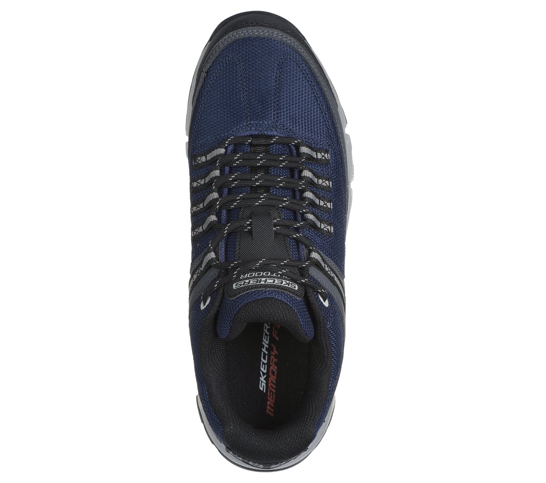 SUMMITS AT - UPPER DRAFT, GREY/NAVY Footwear Top View