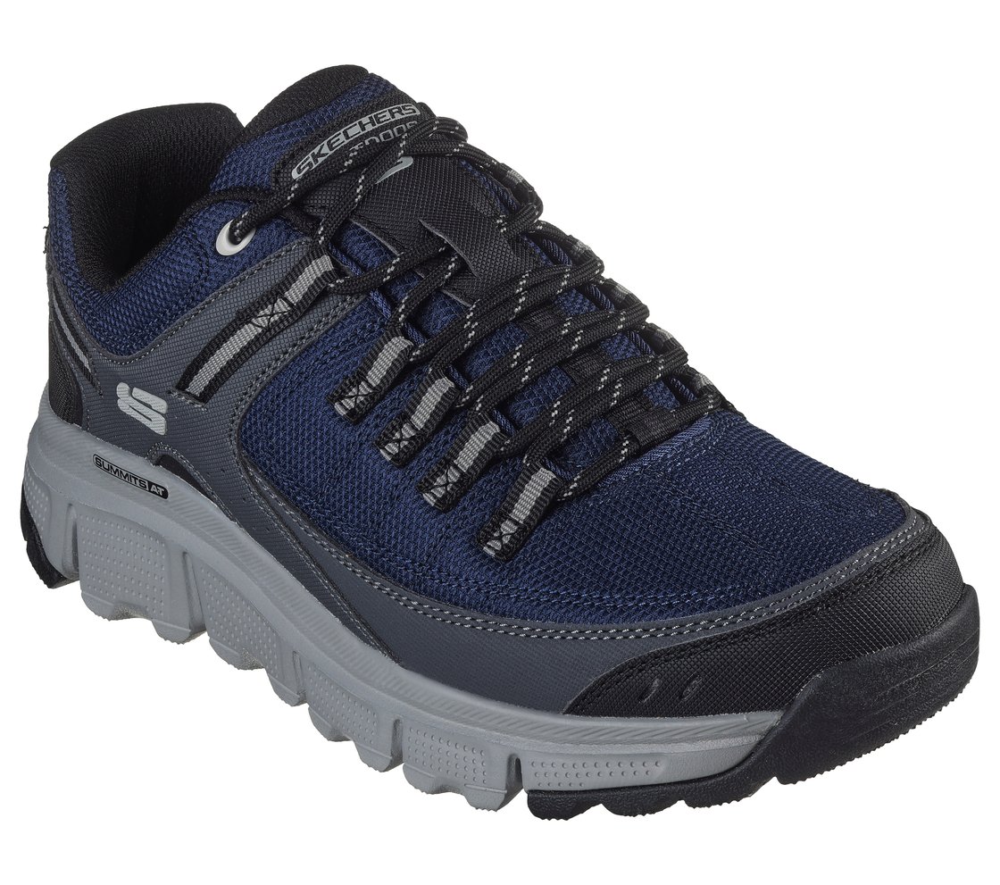 SUMMITS AT - UPPER DRAFT, GREY/NAVY Footwear Right View