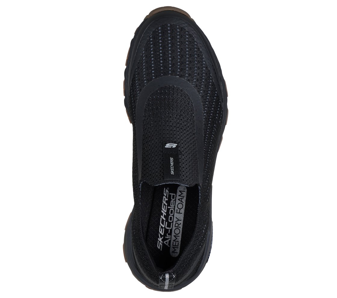 MAX PROTECT, BLACK/GRAY Footwear Top View