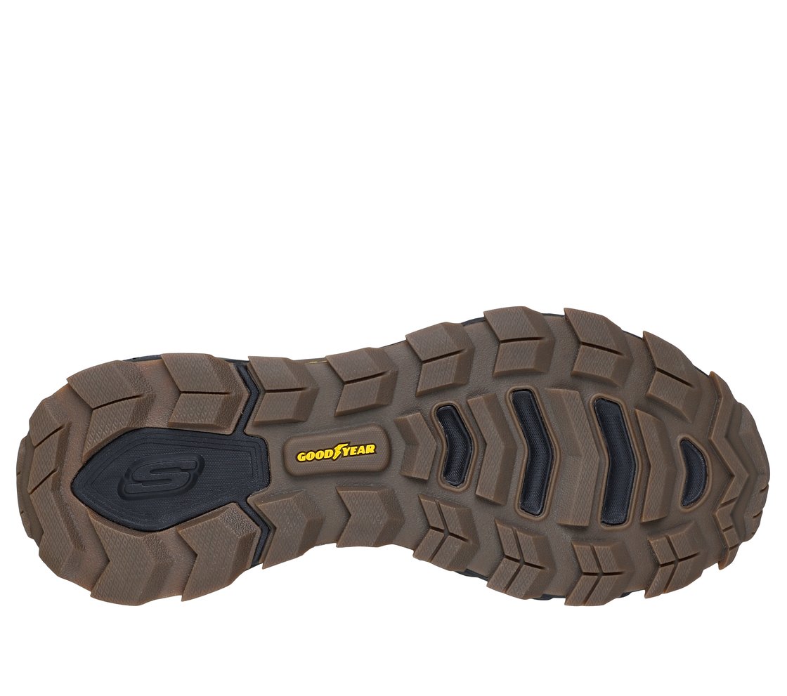 MAX PROTECT, BLACK/GRAY Footwear Bottom View
