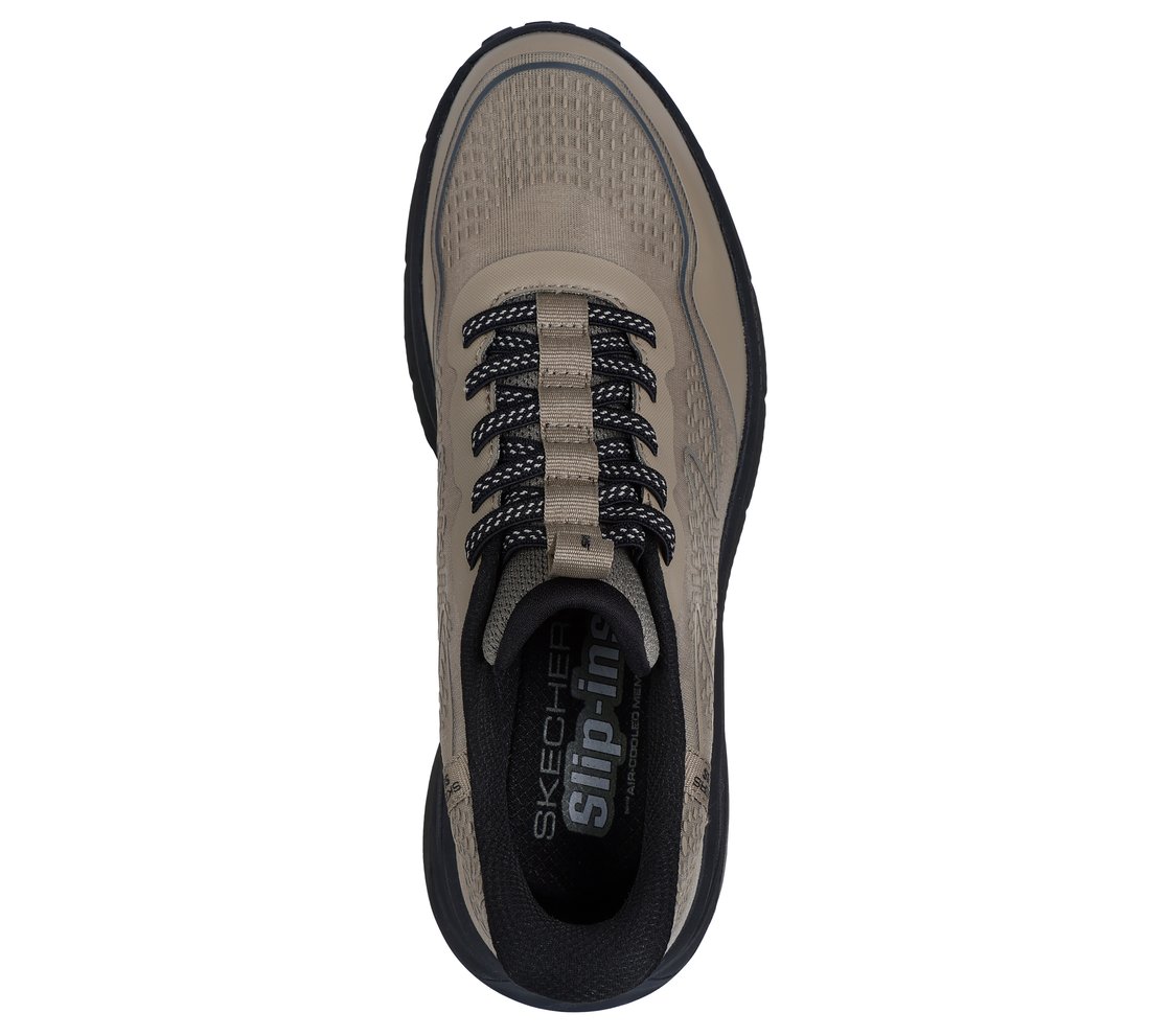 SWITCH BACK - MIST, TAUPE/BLACK Footwear Top View