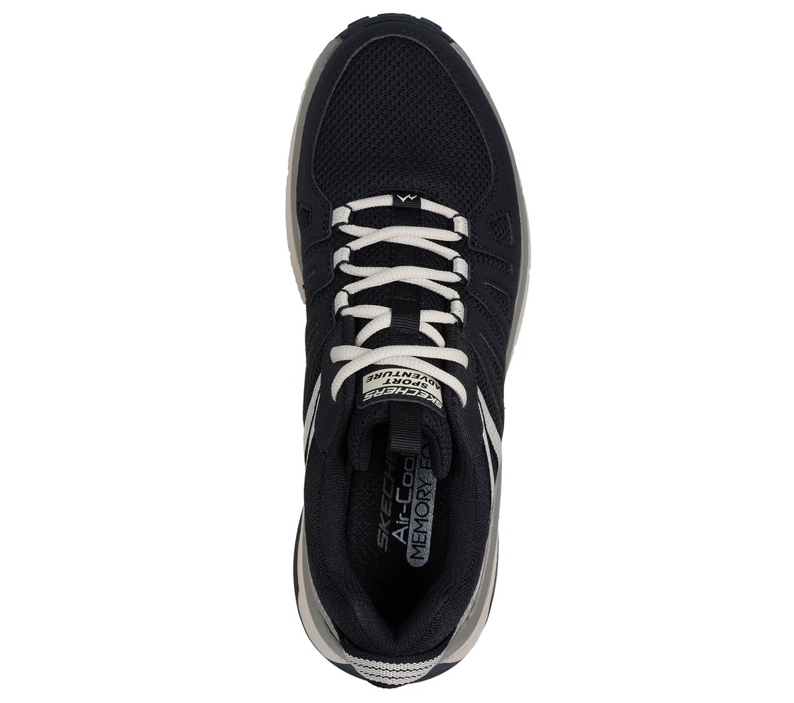 SWITCH BACK - VENTURE SEEKER, BLACK/TAUPE Footwear Top View