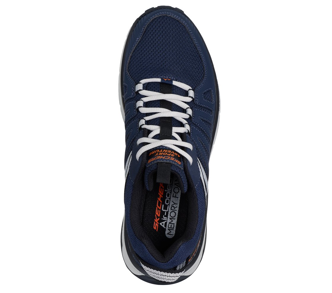 SWITCH BACK - VENTURE SEEKER, NAVY/GRAY Footwear Top View
